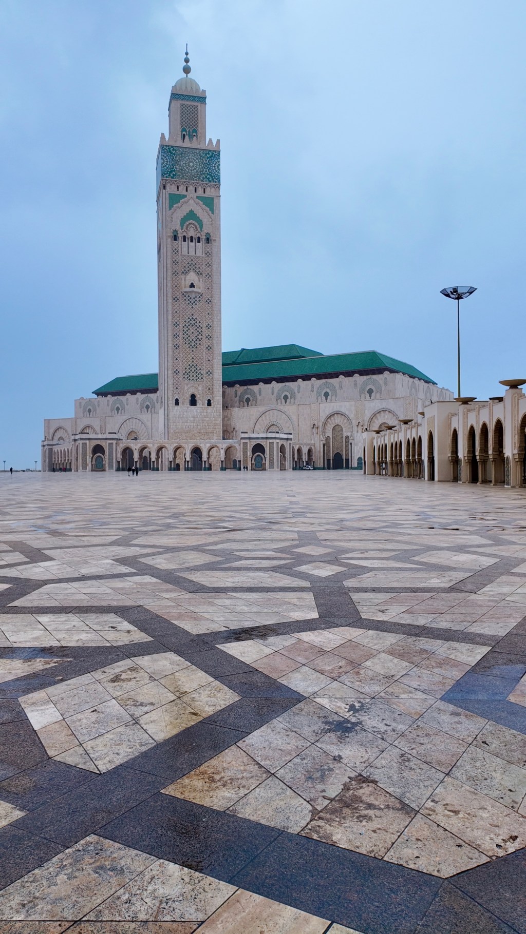 MAROC : Casablanca : Visite de la Mosquée Hassan&nbsp;II