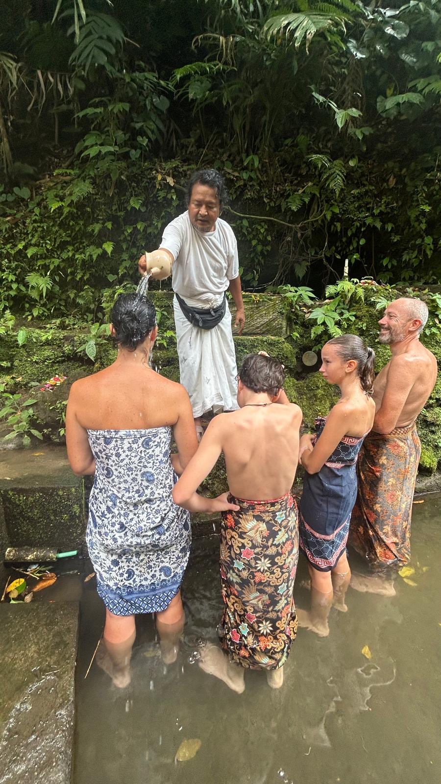 Cérémonie à Bali