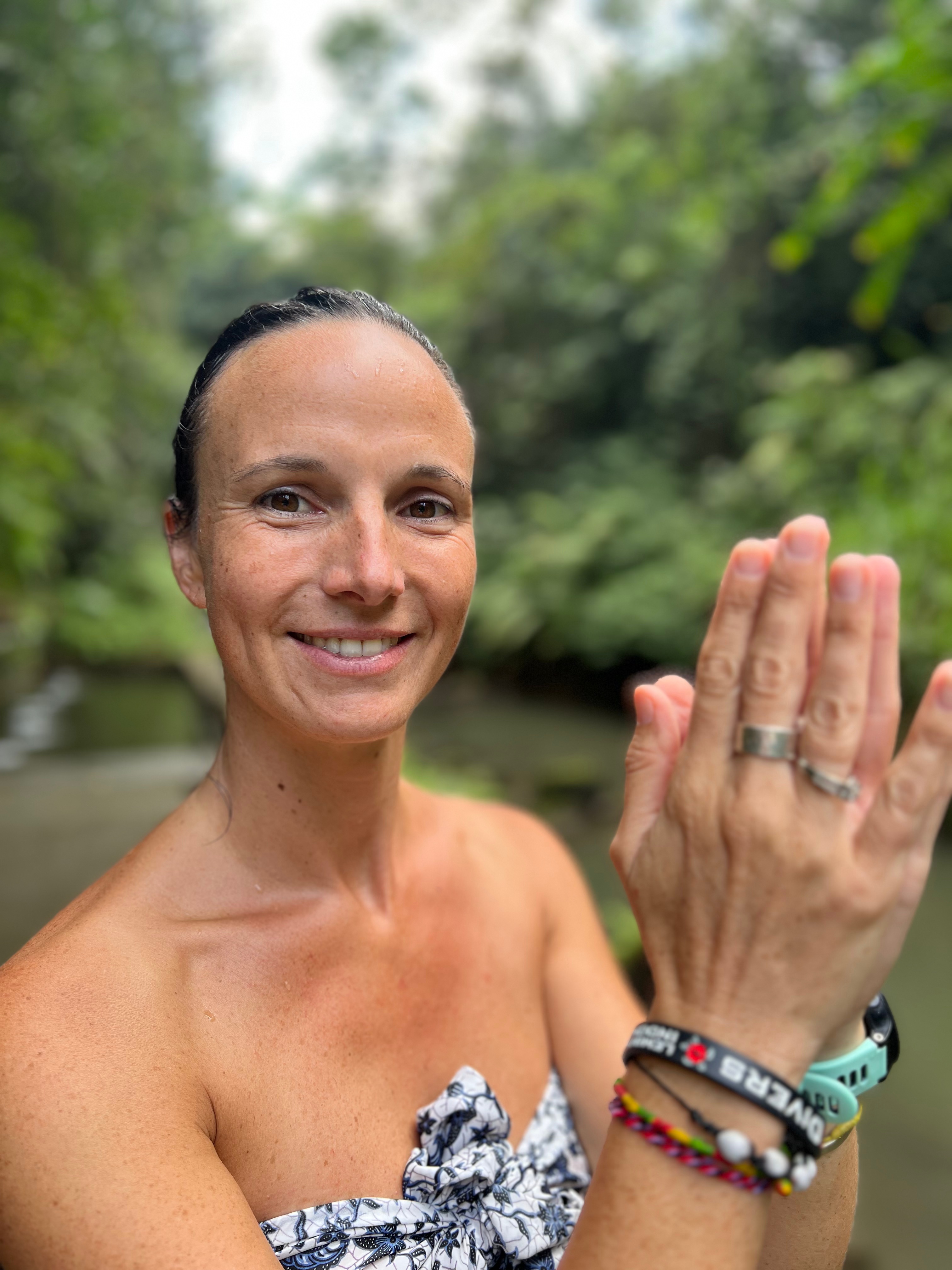 Cérémonie à Bali